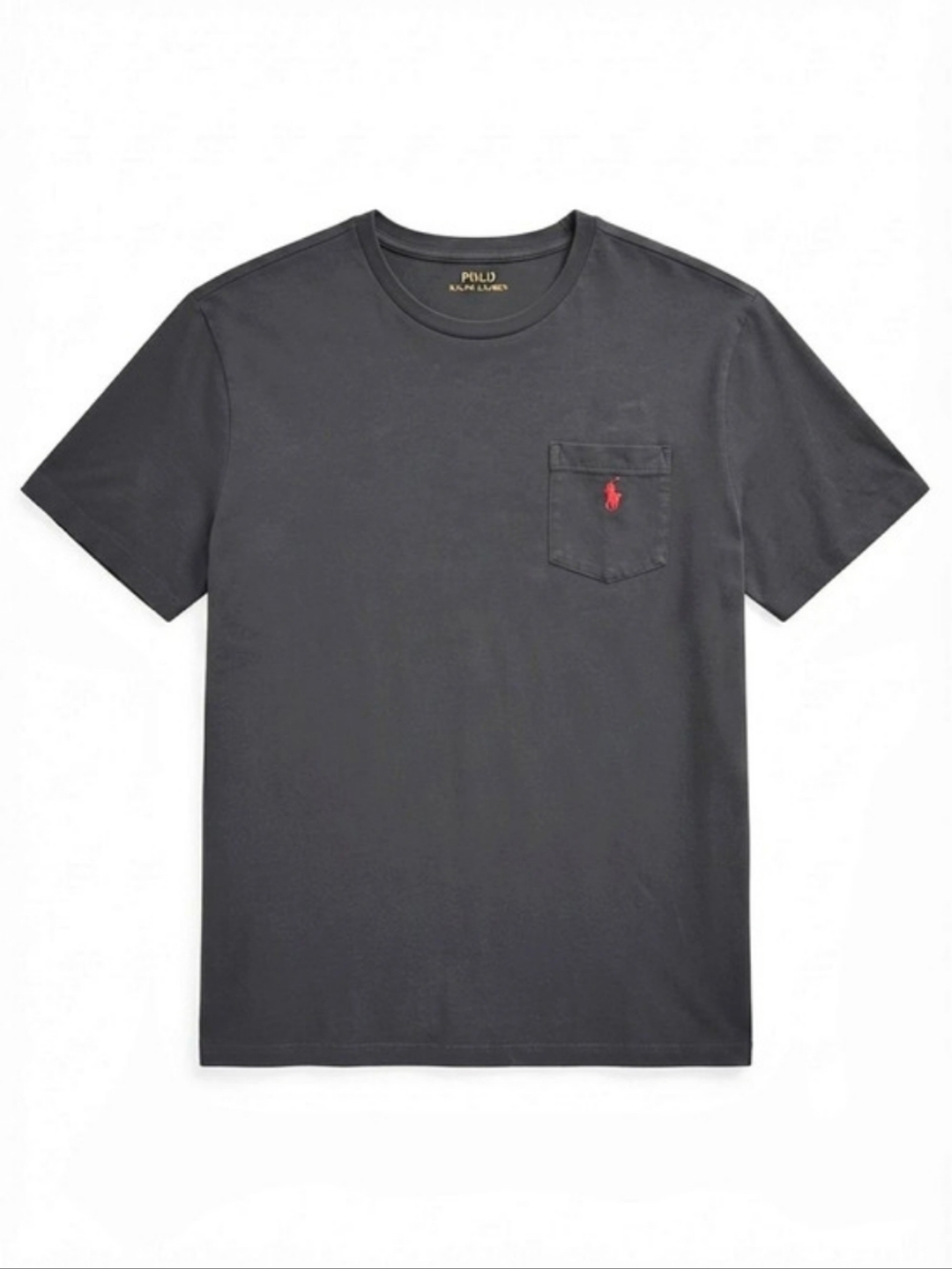 Polo Ralph Lauren Black Front Pocket T-Shirt Black XL Tall